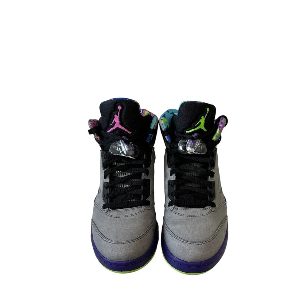 Jordan 5 Retro Alternate Bel-Air Mens Grey Purple DB3335-100 High Top Sneakers 9